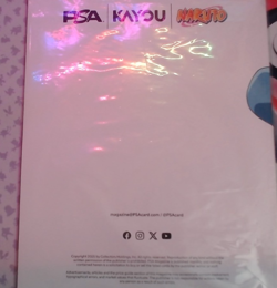 PSA Magazine NARUTO UZUMAKI PROMO CARD and Magazine SEALED Kayou Exclusive - Image 1