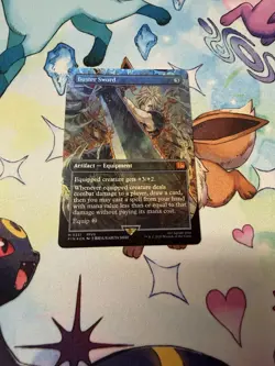 Buster Sword (Borderless) Final Fantasy Foil - Image 1