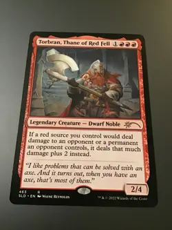 MTG Secret Lair #463 Torbran, Thane of Red Fell NM - Image 1