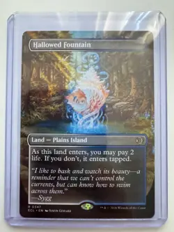 Hallowed Fountain (Borderless) Lorwyn Eclipsed - Non-Foil #0347 NM ENG MTG - Image 1