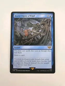 Borne Upon a Wind Universes Beyond: LOTR: Tales of Middle-Earth • Regular MTG - Image 1