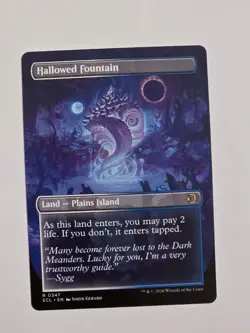 Hallowed Fountain - R0347 Reg (Borderless) Lorwyn Eclipsed - MTG - NM - Image 2