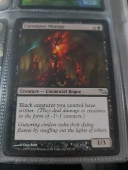Mtg Corrosive Mentor Slightly Played Shadowmoor - Image 1