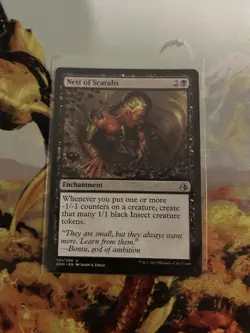 1x Nest of Scarabs MTG Amonkhet Uncommon Nonfoil NM - Image 1