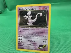 Rocket's Mewtwo 14/132 Gym Challenge Holo - Image 5
