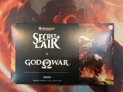 God of War: Greek Traditional Foil | Sealed | Magic The Gathering | Secret Lair - Image 1