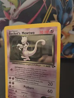 Rocket's Mewtwo 14/132 Gym Challenge Holo - Image 2