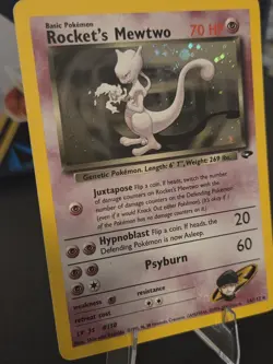 Rocket's Mewtwo 14/132 Gym Challenge Holo - Image 3