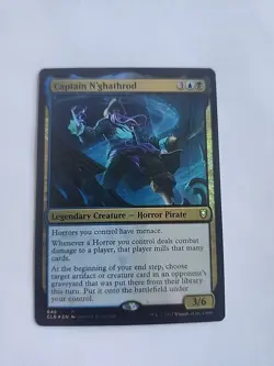Captain N'ghathrod Commander Legends: Battle for Baldur's Gate Foil - Image 1