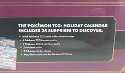 Pokemon TCG 2025 Holiday Calendar Box Sealed New Advent Calendar TSB - Image 5