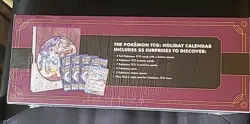 Pokemon TCG 2025 Holiday Calendar Box w/ New Advent Calendar; Factory Sealed - Image 2