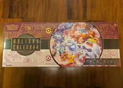 Pokemon TCG 2025 Holiday Calendar Box NEW SEALED - Image 1