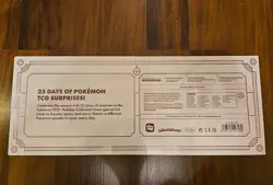 Pokemon TCG 2025 Holiday Calendar Box NEW SEALED - Image 3