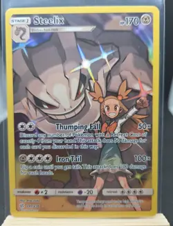 Steelix Secret 247/236 Sun And Moon Cosmic Eclipse Pokemon Tcg - Image 1