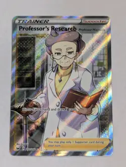 Professor's Research - 201/202 - Pokemon Sword & Shield Base Set Full Art NM - Image 1