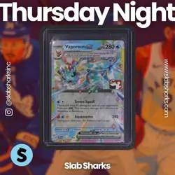 2025 POKEMON SV PRISMATIC EVOLUTIONS - PRE EN #023/131 VAPOREON EX - Image 1