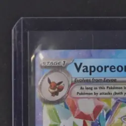 2025 POKEMON SV PRISMATIC EVOLUTIONS - PRE EN #023/131 VAPOREON EX - Image 3