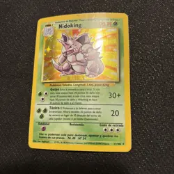 Pokemon TCG Nidoking Base Set 11/102 Holo 1999-2000 Wizards Base Set - Image 1