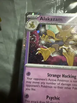 Alakazam Pokemon TCG Promo SEALED 2x SWIRLS Twilight Masquerade - Image 5