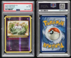 Mew Reverse Foil Pokemon XY Evolutions 20th Anniversary PSA 6 - Image 3
