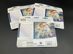 3x Brilliant Stars 3 Pack Blister Booster Glaceon Promo Pokemon Brand New Sealed - Image 2