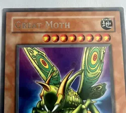 YuGiOh GREAT MOTH 1st Edition MRD-070 Metal Raiders Near Mint - Image 2