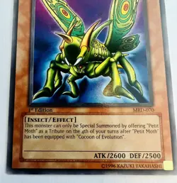 YuGiOh GREAT MOTH 1st Edition MRD-070 Metal Raiders Near Mint - Image 3
