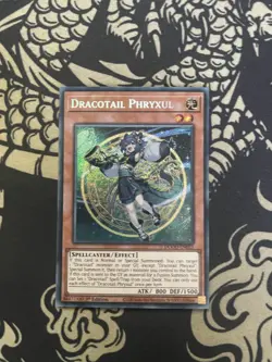 Dracotail Phryxul- DOOD-EN023 - Secret Rare - 1st Ed NM | Yugioh - Image 1