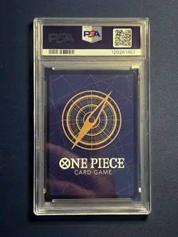 2025 ONE PIECE OP11-A FIST OF DIVINE SPEED #095 MONKEY D. GARP ALT ART PSA 10 - Image 2