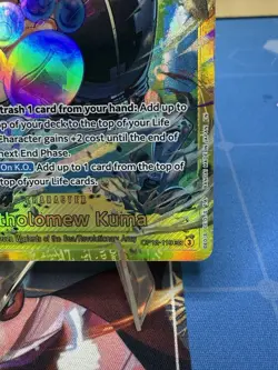 Bartholomew Kuma SEC OP12-119 Legacy of the Master One Piece TCG English NM - Image 4