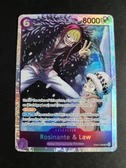 Rosinante & Law EB04-038 SR Super Rare One Piece The Azure Sea's Seven - Image 1