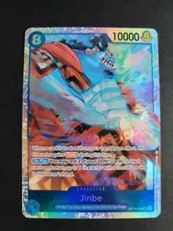 Jinbe OP14-049 SR Super Rare One Piece The Azure Sea's Seven - Image 1