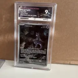2023 POKEMON MEWTWO SVP 052 BLACK STAR PROMO 151 ULTRA PREMIUM COLLECTION ACE 9 - Image 1