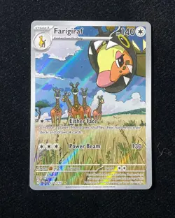 2023 Pokemon TCG English Paldea Evolved PAEN 228/193 Farigiraf M10 - Image 1