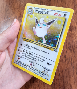 Pokemon TCG Wigglytuff Jungle 16/64 holo rare 1999 WOTC LP - Image 4