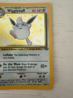 Wigglytuff - 16/64 - Holo Rare - Unlimited Edition HP, English Pokemon Jungle - Image 2