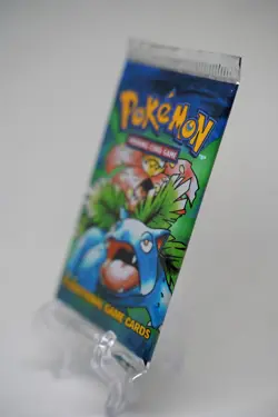 21.00g Pokemon Base Set Booster Pack Unlimited Venusuar WOTC TCG Vintage Sealed - Image 4