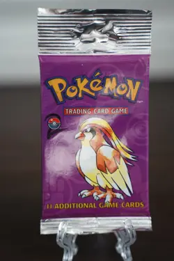 21.12g Pokemon 2000 Base Set 2 Booster Pack WOTC Vintage TCG Pigeot Art - Image 2