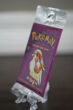 21.12g Pokemon 2000 Base Set 2 Booster Pack WOTC Vintage TCG Pigeot Art - Image 4