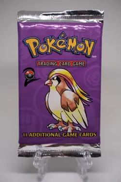21.18g Pokemon 2000 Base Set 2 Booster Pack WOTC Vintage TCG Pigeot Art - Image 2