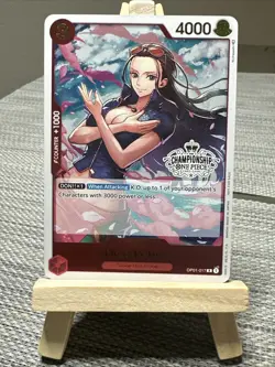 Nico Robin (Store Championship Participation Pack) OP01-017 One Piece Promotion - Image 1