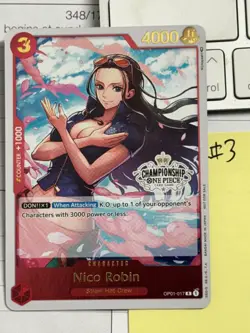 Nico Robin One Piece Store Championship OP01-017 Combine Shipping - Image 1