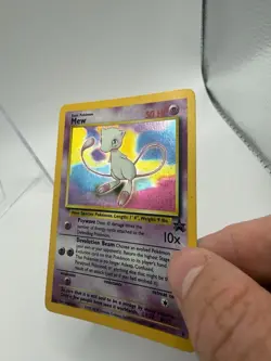 Mew - 9 - Holo - Black Star Promo - Pokemon Card WoTC Swirl 🌀 - Image 2
