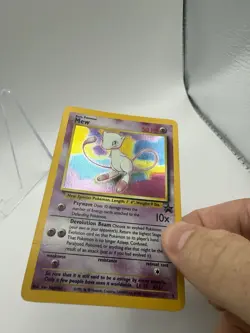 Mew - 9 - Holo - Black Star Promo - Pokemon Card WoTC Swirl 🌀 - Image 4