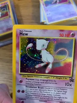 Mew No.9 WOTC Cosmos Holo Black Star Promo Pokemon Card! FAST & FREE P&P! - Image 4