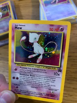 Mew No.9 WOTC Cosmos Holo Black Star Promo Pokemon Card! FAST & FREE P&P! - Image 5