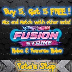 Pokemon Cards - Sword & Shield: Fusion Strike - Holos & Reverse Holos - TCG - Image 1