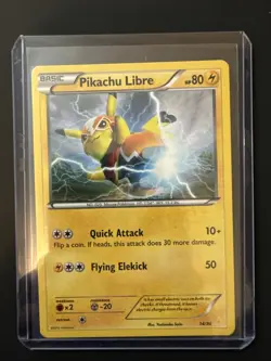 Pokemon TCG Pikachu Libre XY Trainer Kit 14/30 - Image 1
