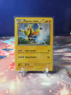 Pikachu Libre Non-Holo 14/30 XY Pikachu Libre & Suicune Pokemon TCG NM-VLP - Image 1