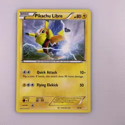 Pokemon TCG Pikachu Libre 14/30 XY Trainer Kit 2016 Card Nintendo Basic TPCi - Image 1